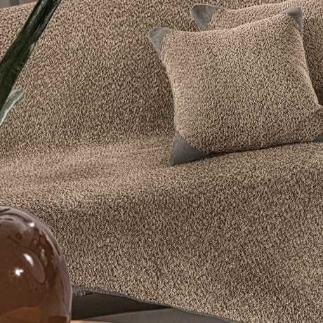 Guy Laroche Lama Taupe Throw