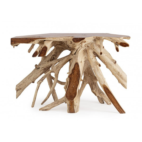 Lisandra Console Table Teak Wood Brown 120×45×80 cm