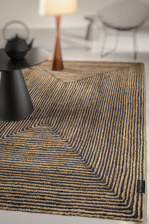 Guy Laroche Hartum Anthracite Rug 160x230
