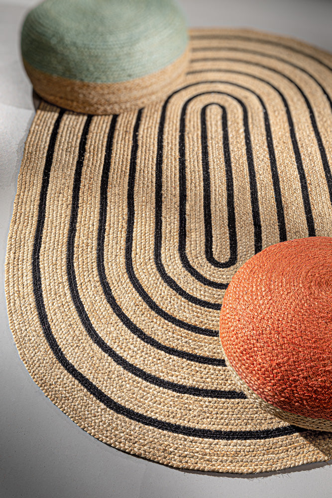 Guy Laroche Maya Natural Oval Carpet