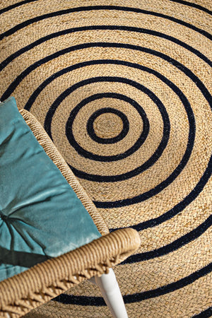 Guy Laroche Maya Natural Round Rug