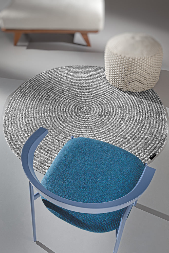 Guy Laroche Tonical Grey Round Rug