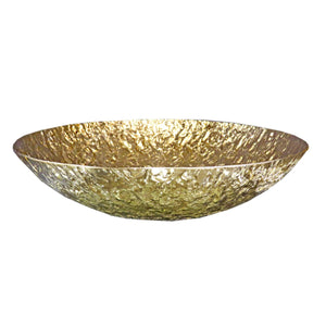 Art et Lumiere Hammered Metal Platter