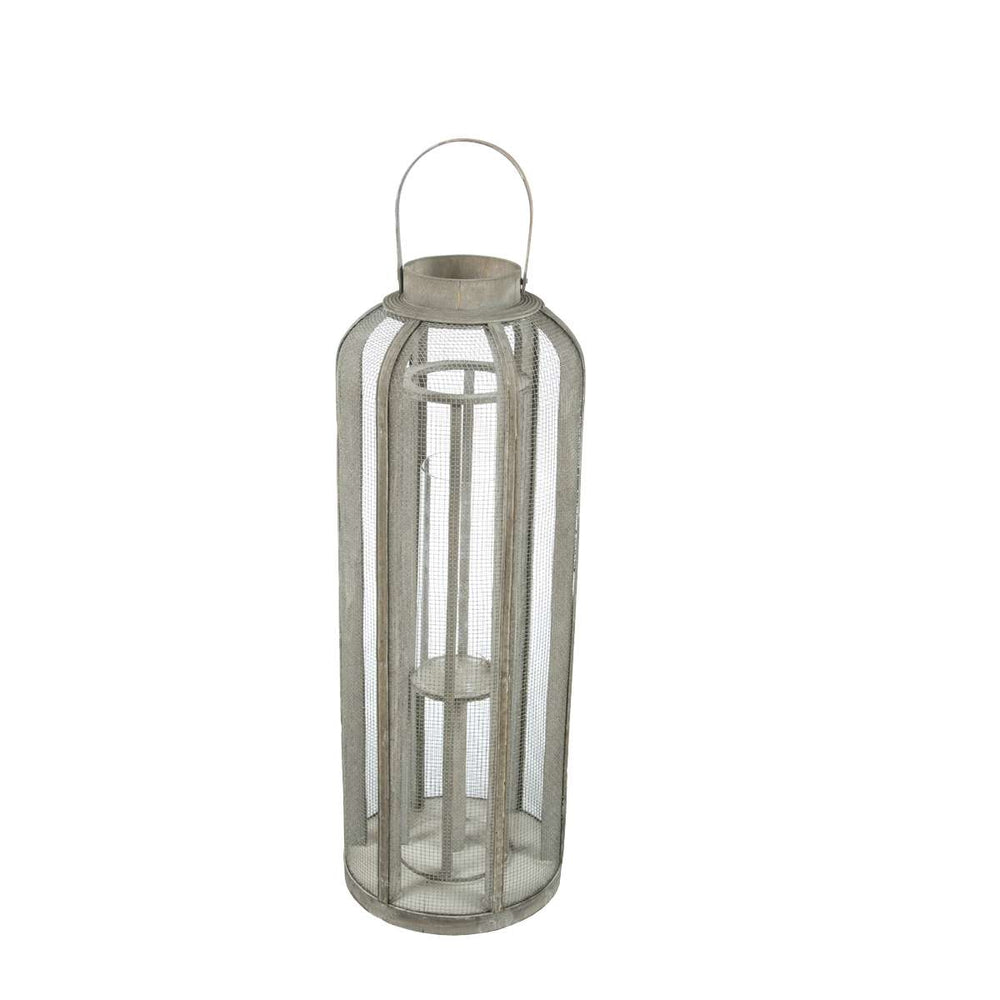 ART ET LUMIERE Wooden/Metal Lantern