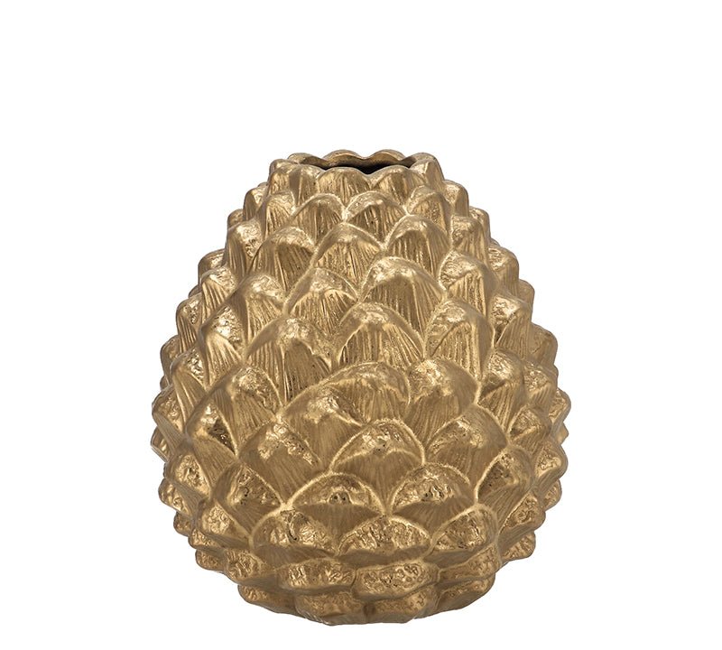 Vase pinecone