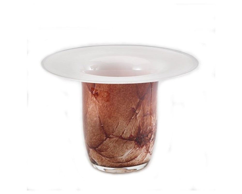 Morava Bloody Mary Crystal Blown Vase