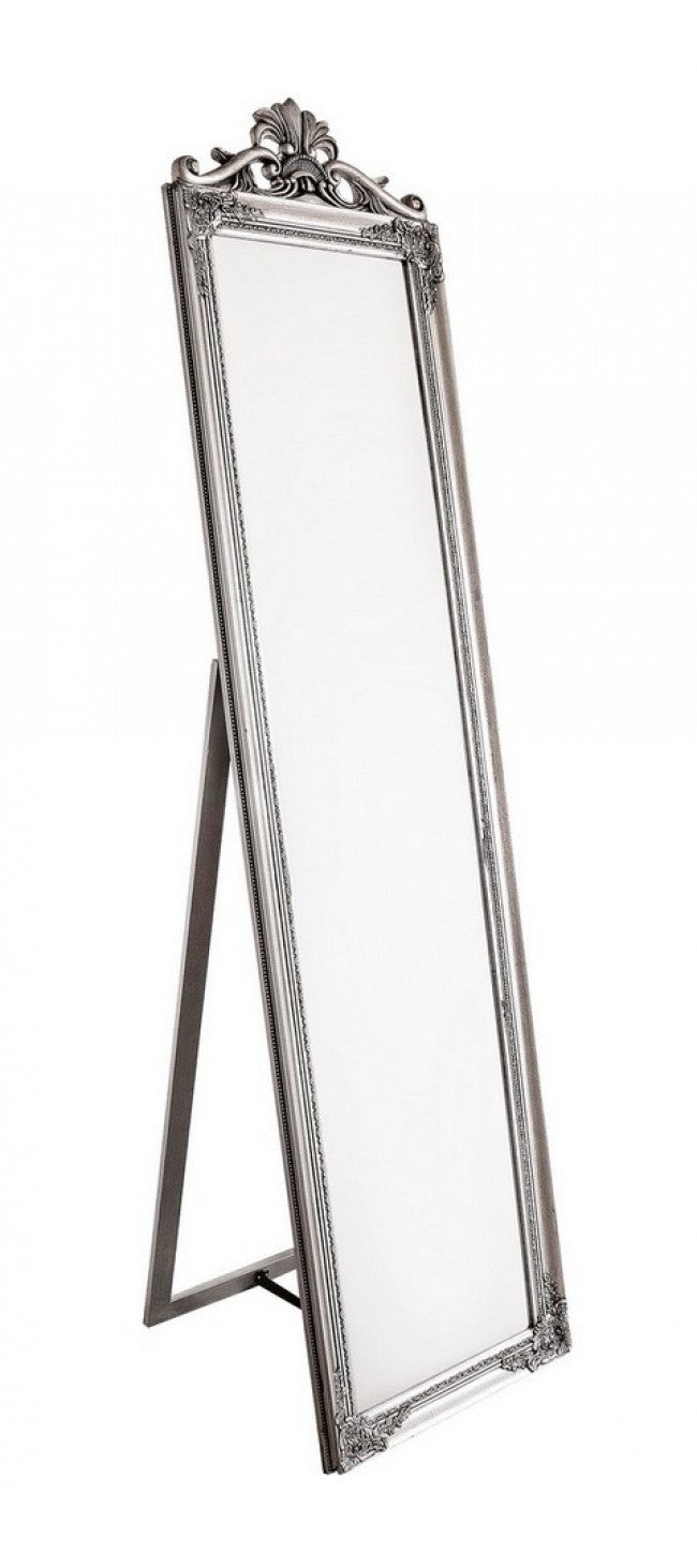 Miror Silver Floor Mirror 40×180 cm
