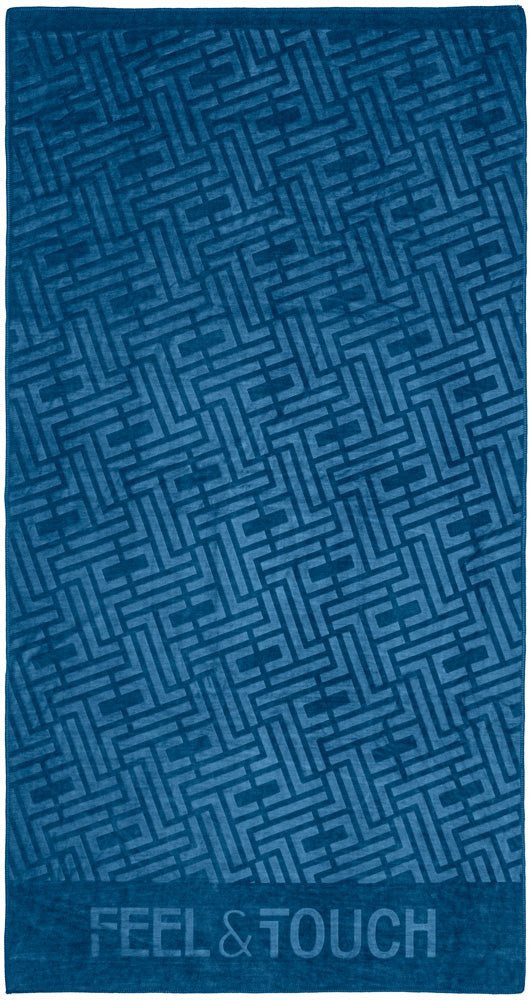 Feel&Touch Icon Ocean Blue Beach Towel