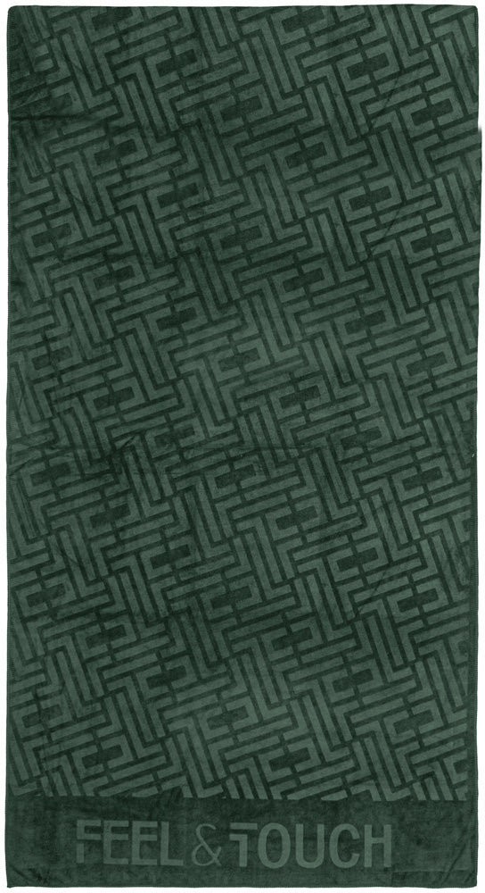 Feel&Touch Icon Verde Beach Towel