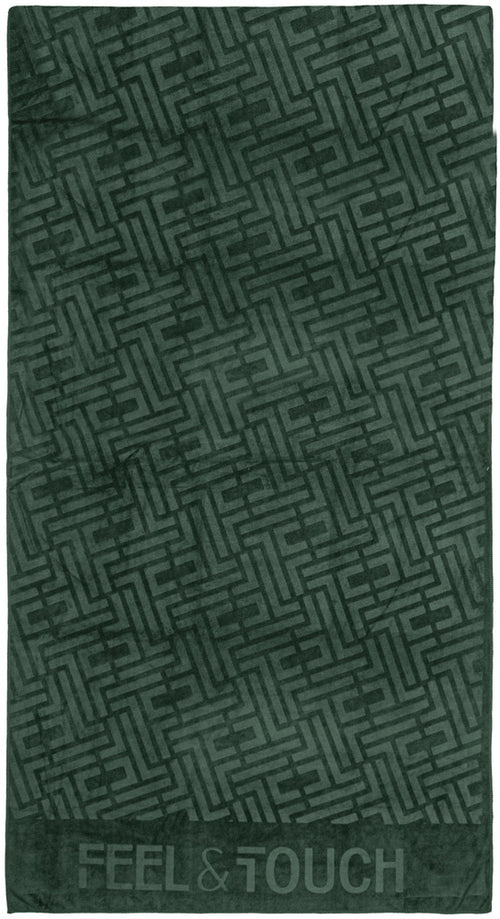 Feel&Touch Icon Verde Beach Towel