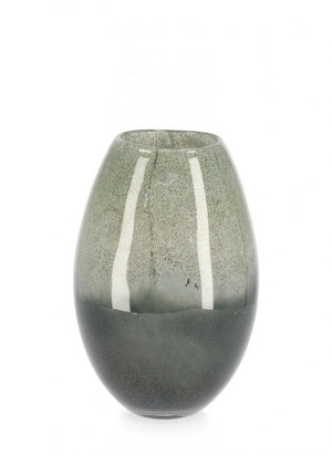 Mars Green Glass Vase 18.7×15.4×26 cm