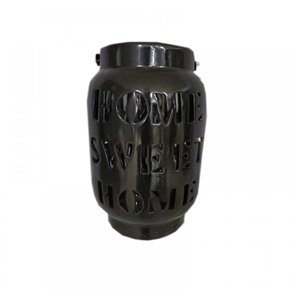ART ET LUMIERE Ceramic Lantern 11976 – Black