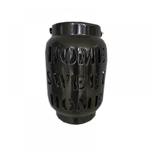 ART ET LUMIERE Ceramic Lantern 11976 – Black