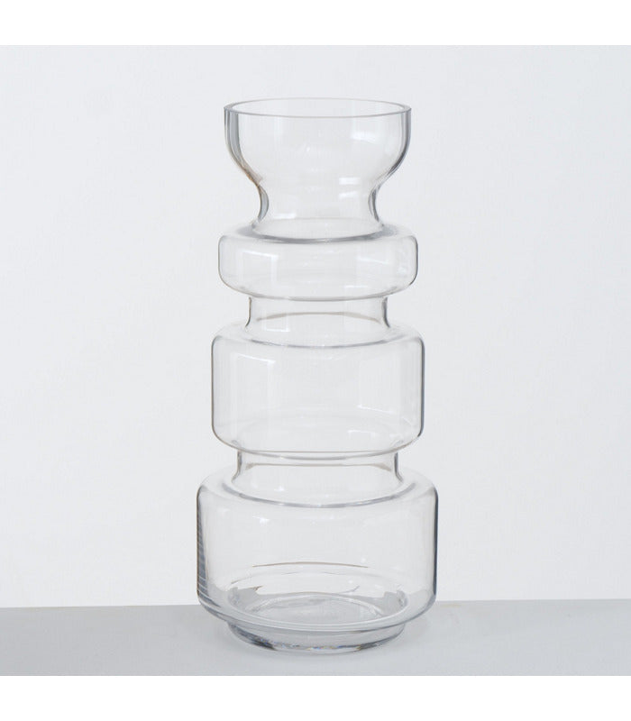 Vase Brooke Transparent Glass