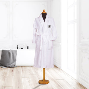 Polo Bathrobe White