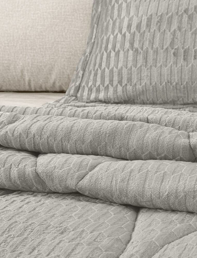 Guy Laroche Blanket-Quilt Gali Smoke 220x240
