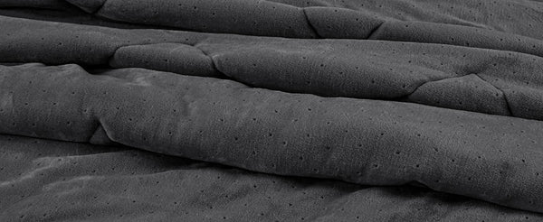 Guy Laroche Blanket-Quilt Drops Anthracite 220x240