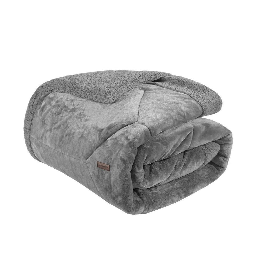Guy Laroche Blanket-Quilt Prisma Silver 220x240