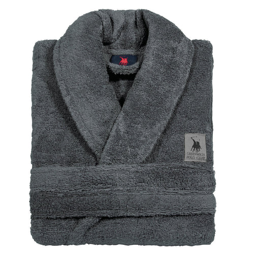 Polo Bathrobe Gray