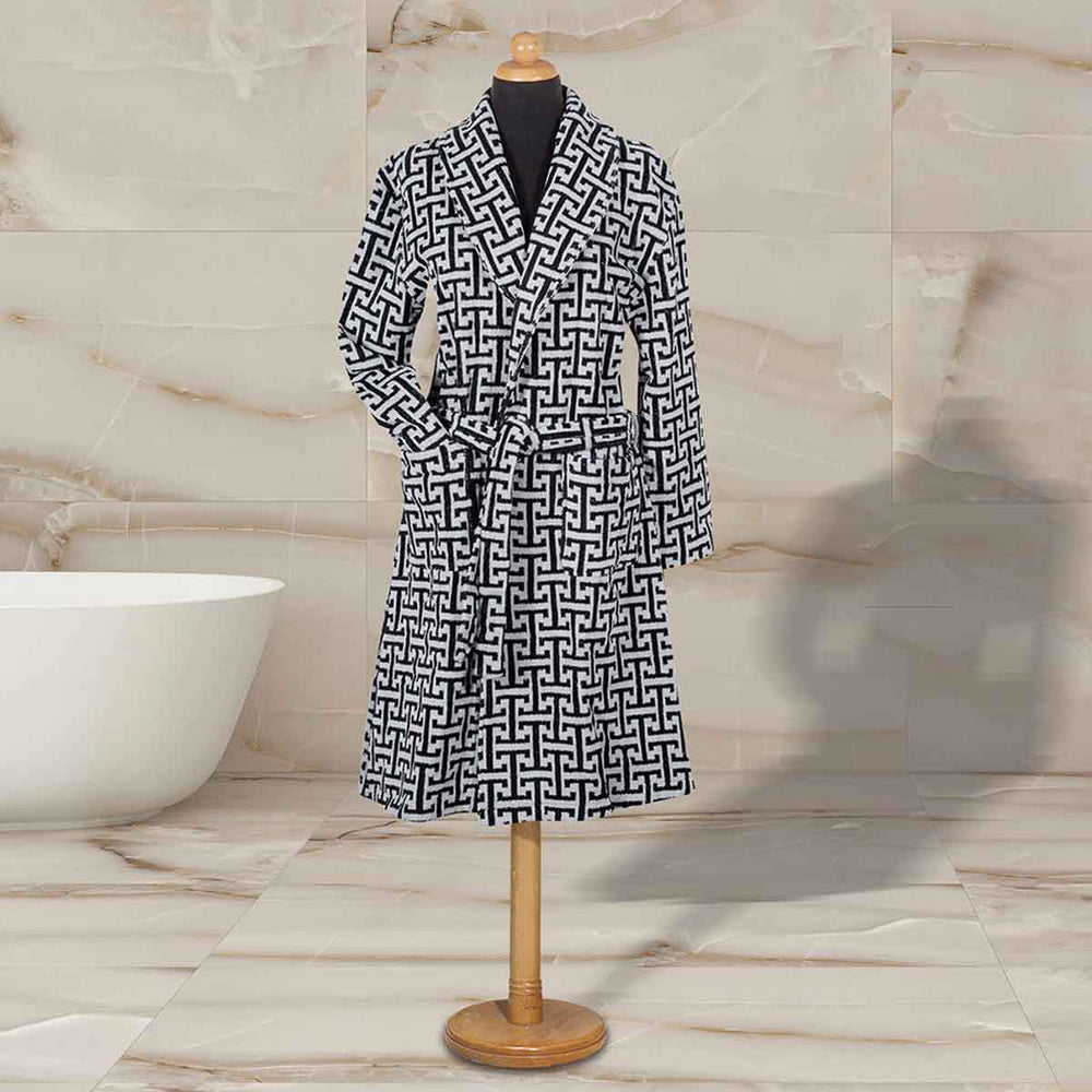 Polo Bathrobe Black