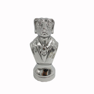 ART ET LUMIERE Decorative Ceramic Dog Silver