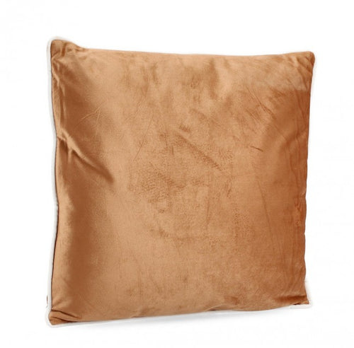 Cushion "Shayla" Velvet Brown