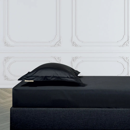 Polo Black Fitted Sheet