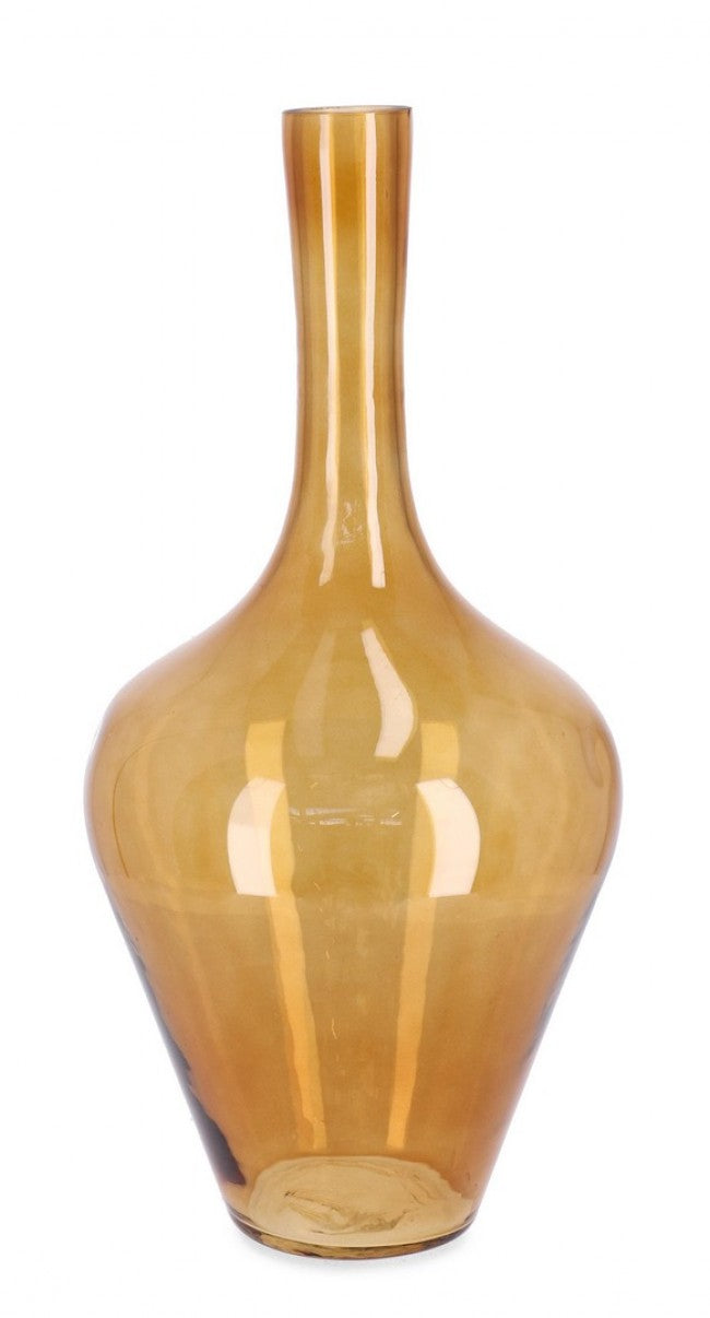 Taigete Orange Glass Vase 22×45 cm