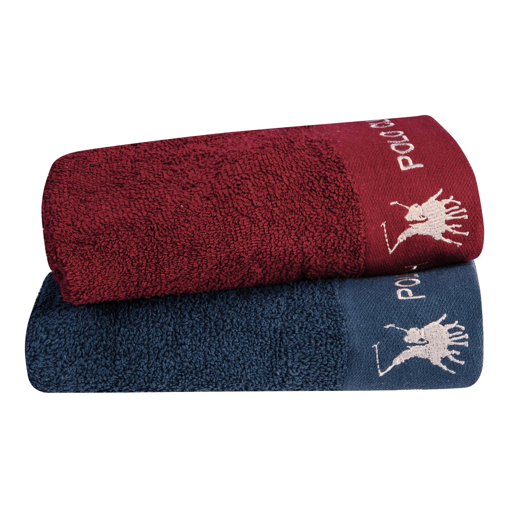 Polo Set Of Towels Blue&Red