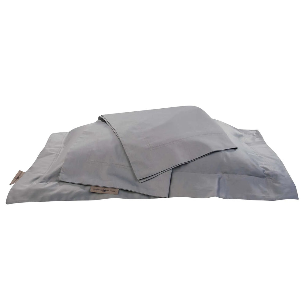 Polo Pillowcase Set Light Gray