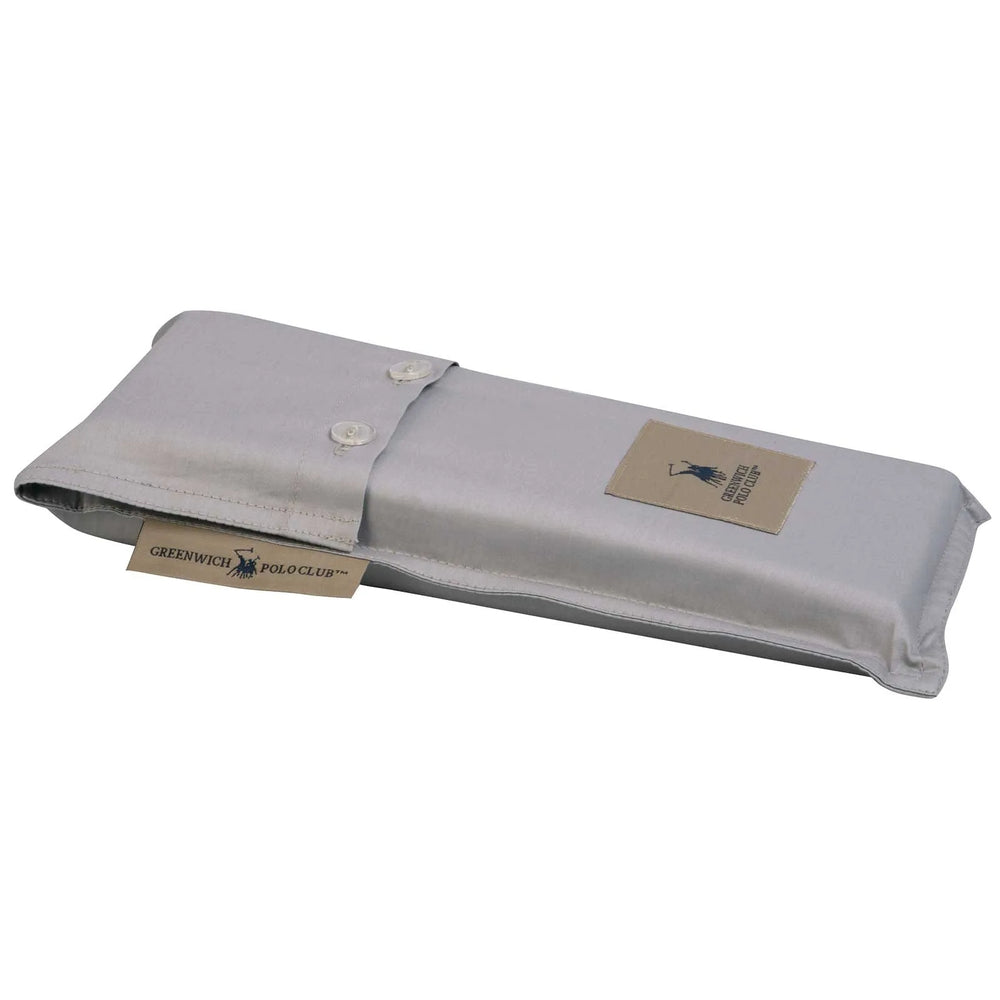 Polo Pillowcase Set Light Gray