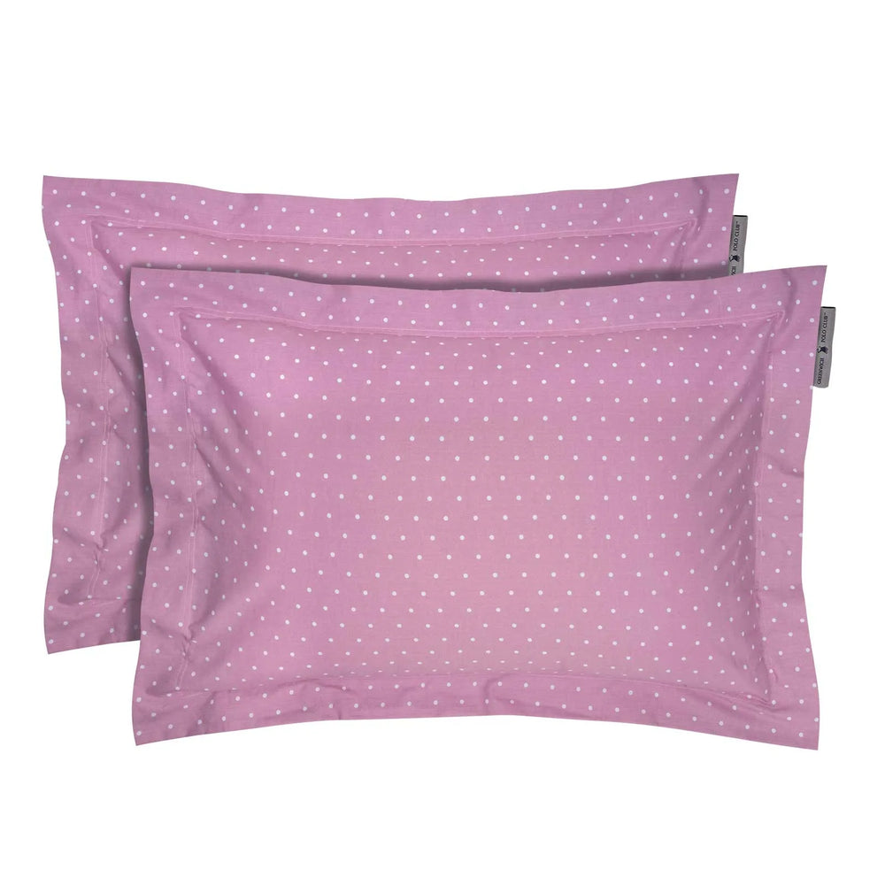Polo Pillowcase Set Pink Polka Dots