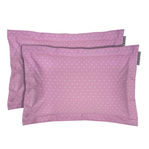Polo Pillowcase Set Pink Polka Dots