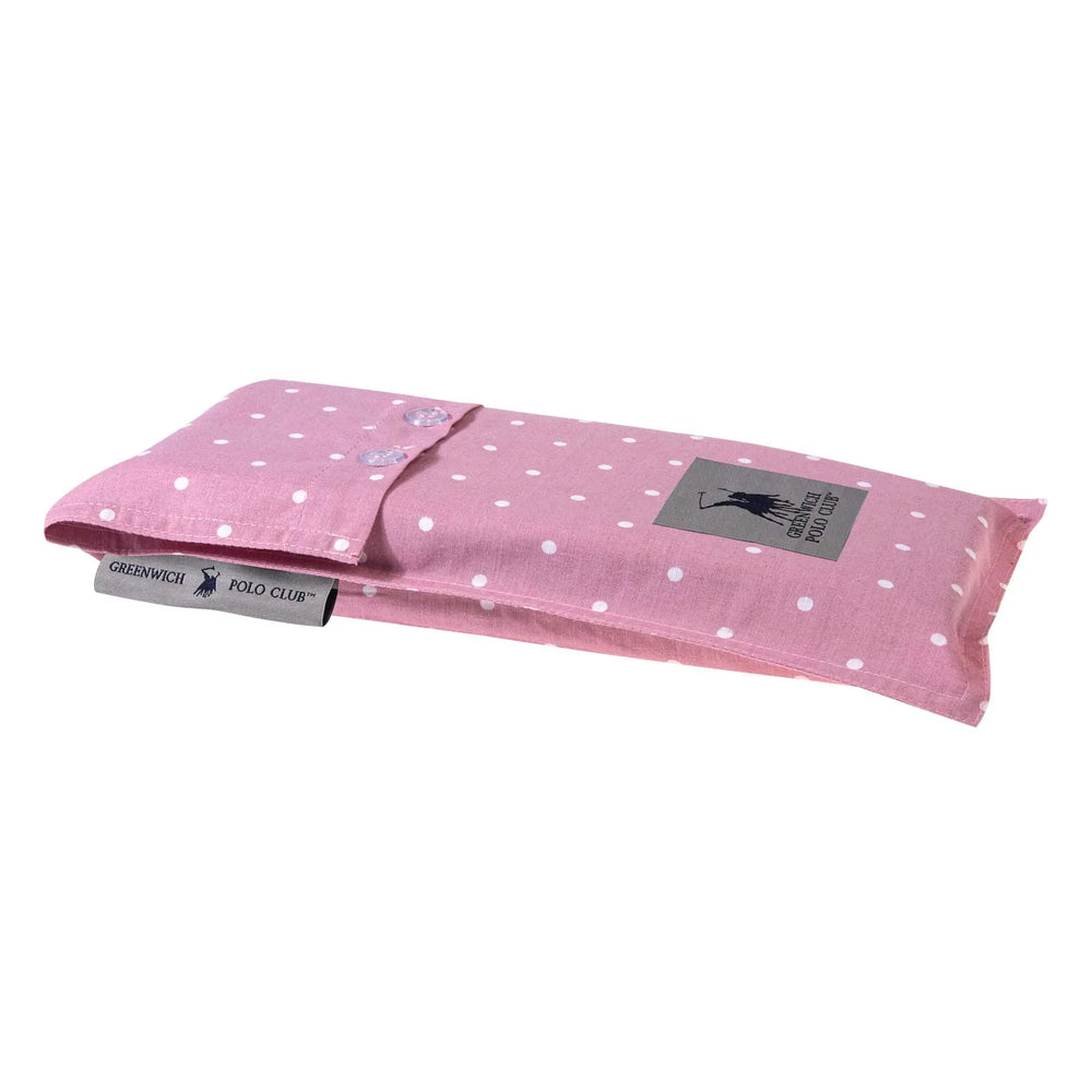Polo Pillowcase Set Pink Polka Dots