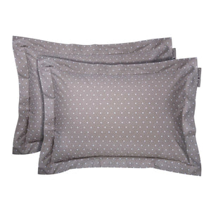 Polo Pillowcase Set Beige Polka Dots