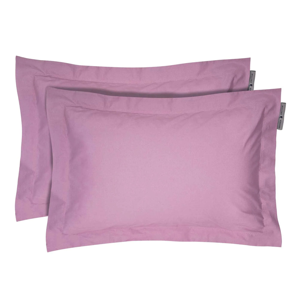 Polo Pillowcase Set Pink