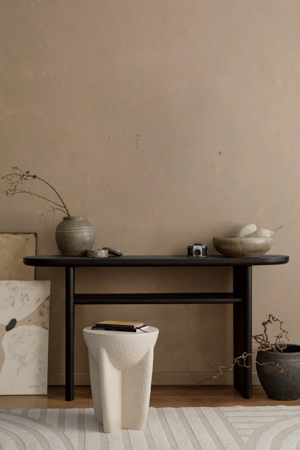 Empire Wooden Black Console Table 160×40×80 cm
