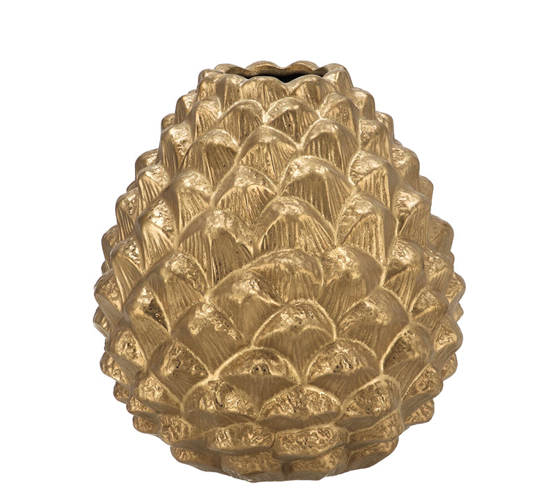 Vase pinecone