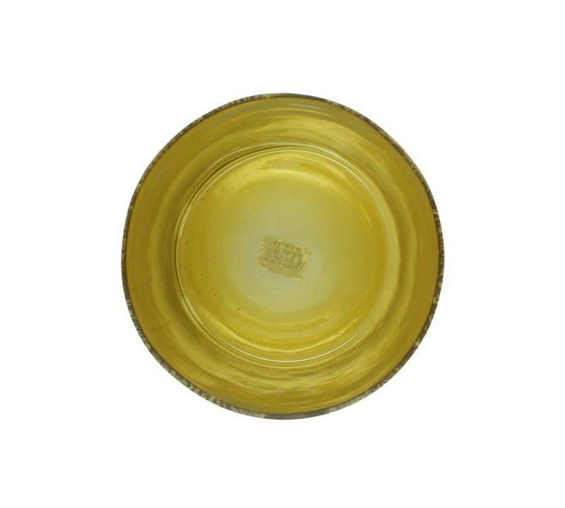 Glass Lantern, Amber Color