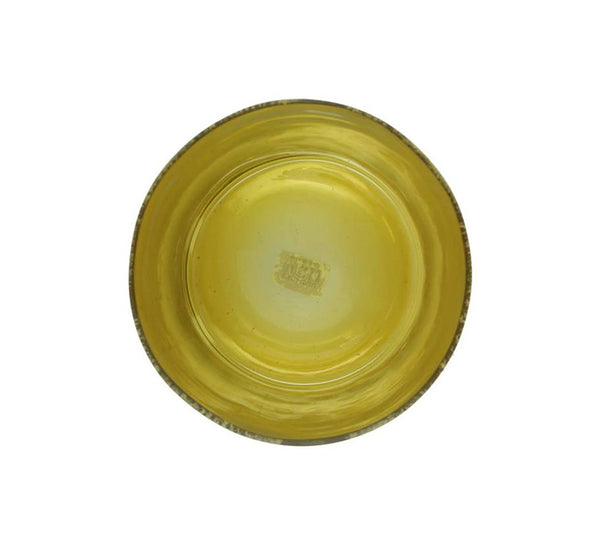 Glass Lantern, Amber Color