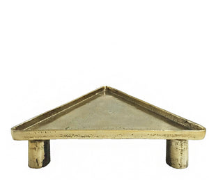 Triangular Tray with 3 Legs – Cast Aluminum