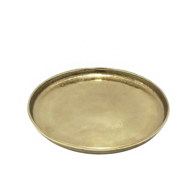 Cast Aluminum Tray with Raised Edge