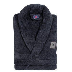 Polo Bathrobe Black