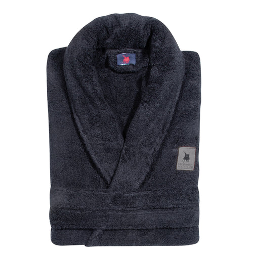 Polo Bathrobe Black