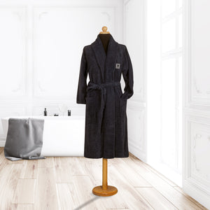 Polo Bathrobe Black