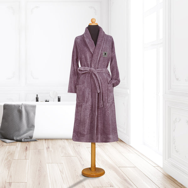 Polo Bathrobe Lilac