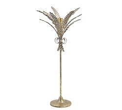 Gold Metal Fir Branch Candle Holder – 51 cm | ZAROS