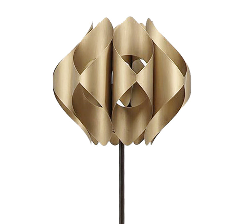 Floor Lamp "Dahlia" in Bronze Color