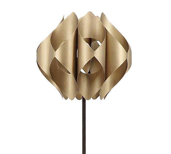 Floor Lamp "Dahlia" in Bronze Color