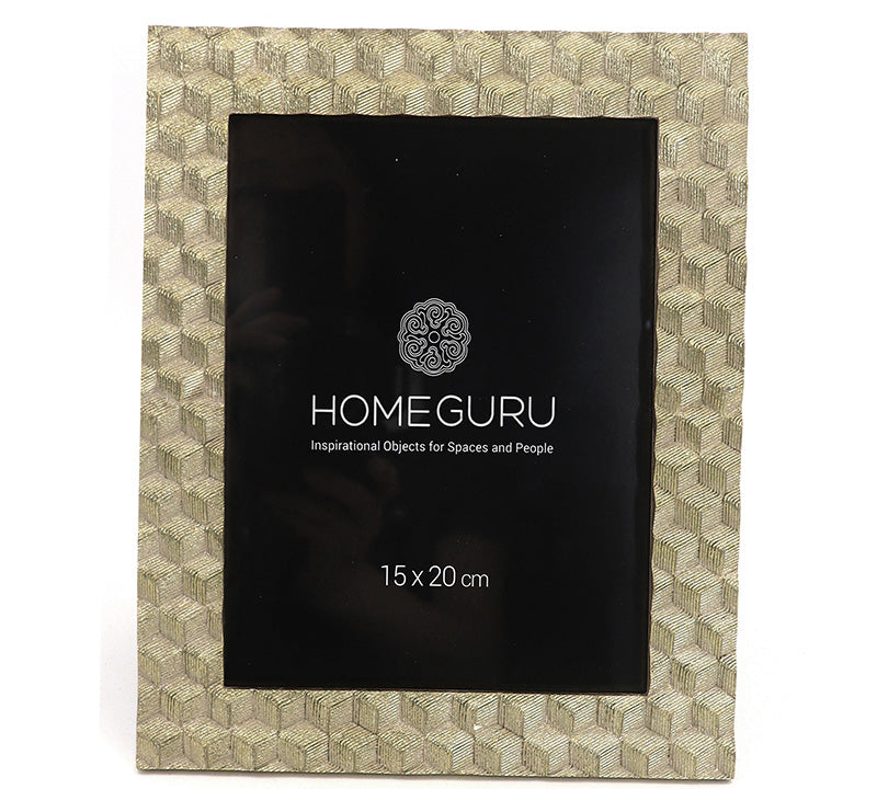 3D Gold Photo Frame, Polyresin